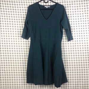 Boden Blue Fit and Flare Dress